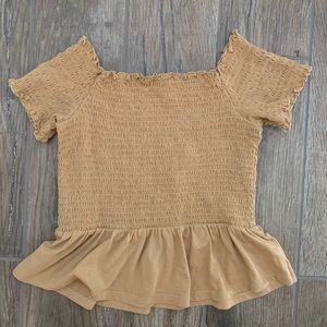 American Eagle off the shoulder Tee